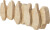 Bloomingville - Ross Knagerække - Natur - Gummitræ - L 70 Cm
