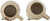 Bloomingville - Rudolph Kopper - Natur - Stentøj - 496 Ml - 2 Stk