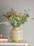 Bloomingville - Sahara Vase - Gul - Glas - H 22 Cm