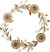 Bloomingville - Shankar Adventsstage - Guld Farve - Jern