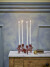 Bloomingville - Siffer Adventsstage - Rød - Polyresin - 23 Cm