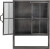 Bloomingville - Sindre Vitrineskab - Sort - Metal