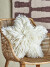 Bloomingville - Star Pude - Natur - Uld - 45X45 Cm