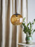 Bloomingville - Sybia Pendel Lampe - Brun - Glas - Ø 23 Cm