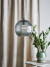 Bloomingville - Sybia Glas Pendel Lampe - Grå