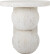 Bloomingville - Tally Sidebord - Hvid - Resin - 46X46 Cm