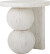 Bloomingville - Tally Sidebord - Hvid - Resin - 46X46 Cm