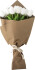 Bloomingville - Tulip Buket - Hvid - Kunstige Blomster