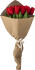 Bloomingville - Tulip Buket - Rød - Kunstige Blomster