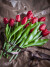 Bloomingville - Tulip Buket - Rød - Kunstige Blomster