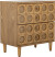 Bloomingville - Vester Kommode Med Skuffer - Dybde 35 Cm - Brun - Mdf