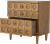 Bloomingville - Vester Kommode Med Skuffer - Dybde 35 Cm - Brun - Mdf