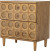 Bloomingville - Vester Kommode Med Skuffer - Dybde 35 Cm - Brun - Mdf