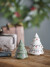 Bloomingville - Yule Juletræer - Stentøj - Sæt Med 2