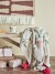 Bloomingville - Yule Plaid - Natur - Genanvendt Bomuld - 130X160 Cm
