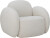 Bloomingville - Zanno Loungestol - Hvid - Fscmix - Pine