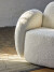 Bloomingville - Zanno Loungestol - Hvid - Fscmix - Pine
