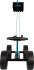 Blue Excavator With Wheels