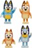 Bluey Figurer - Familie - 4-Pak