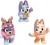 Bluey Fuzzies Figurer - Episoder - Assorteret
