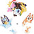 Bluey - Shaped Puzzles - Puslespil I Tin Æske - Barbo Toys