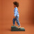 Bobles - Krokodille - L - Zoo Green - 60X18X24 Cm