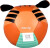 Barbo Toys - Bobo Bold - Tiger