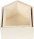 Bogkasser - Hus - H 22 5 25 Cm - D 12 5 Cm - B 19 5 22 5 Cm - 2 Stk