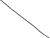 Bomuldssnor - Tykkelse 1 Mm - Sort - 100 M