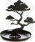 Kikkerland - Smykketræ - Bonsai - Sort - Metal