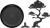 Kikkerland - Smykketræ - Bonsai - Sort - Metal