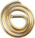 Bonzaitråd - Rund - Tykkelse 2 Mm - Guld - 10 M