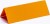 Bordkort - Blanke - Orange Tekstureret - 10X7 Cm - 10 Stk