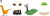 Brio World - Togbane Og Tog - Dinosaur Circle Set - 36098