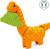 Brio World - Togbane Og Tog - Dinosaur Circle Set - 36098