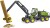 Bruder - John Deere 1270G Skovmaskine - 02135