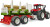 Bruder - Roadmax Tractor With Forwarding Trailer And 3 Tree Trunks 03453