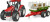 Bruder - Roadmax Tractor With Forwarding Trailer And 3 Tree Trunks 03453