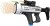 Elektrisk Sæbeboble Pistol - Bubblenator T 3000
