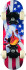California - Skateboard 43 Cm - Assorteret