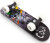 California - Skateboard - Sort - 71 Cm