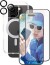 Care By Panzerglass - Iphone 16 Pro - 3-In-1 Kickstand Cover Sæt -