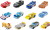 Cars 3 - Wgp Bil I Metal - Disney Pixar - Assorteret - Mattel Dxv29