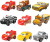 Cars - Mini Racerbiler I Metal - 3-Pak - Assorteret - Mattel Gkg01