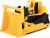 Cat Legetøj - Bulldozer - Construction Fleet - 25 Cm