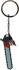 Chainsaw Man - Head Keychains X4