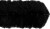 Chenille Piberensere - L 30 Cm - Tykkelse 15 Mm - Sort - 15 Stk