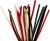 Chenille Piberensere - L 30 Cm - Tykkelse 6 Mm - Julefarver - 25 Stk