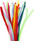 Chenille - L 30 Cm - Tykkelse 9 Mm - Assorterede Farver - 200 Assorterede