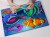 Clay Painting På Lærred - 30X40 Cm - Havet - Splat